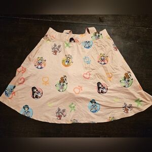 Sailor Moon Character Mini Skirt